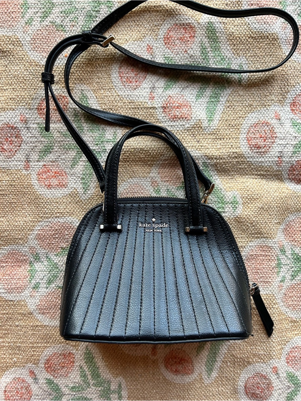 kate spade Black Quilted mini bag